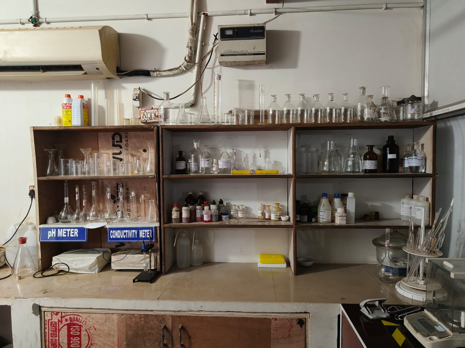 Water analysis laboratory